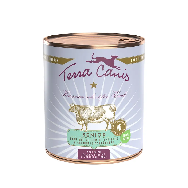 Preis Gesenkt Terra Canis Senior Rind/Kräuter 800 g